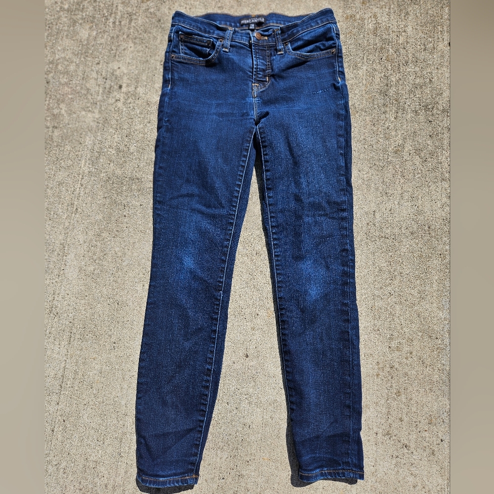 J. Crew Mercantile Classic Women's Stretch Blue Jeans 26 28